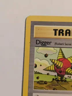 Digger (Rocket's Secret Machine) 75/82 - Vtg Pokemon Trainer Card Nintendo WOTC - Image 4
