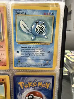 Pokemon Base Set - Miscut error cards (very off-centered) - lot of 5 cards - Image 4