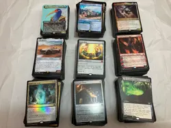 100 Magic the Gathering RARES Lot (+FOILS): MTG Cards - Image 1