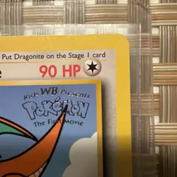 Pokemon TCG Dragonite Promo WB the First Movie Stamped Card - Image 3