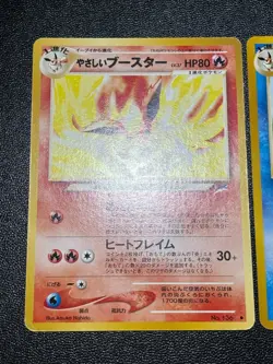 (LP) Light Vaporeon 134 Jolteon 135 Flareon 136 2001 Japanese Pokemon Card - Image 2