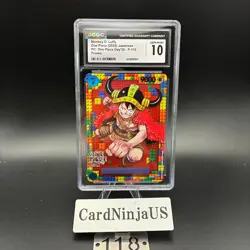 CGC GEM MINT 10 Luffy P-110 ONE PIECE Premium Card Collection ONE PIECE DAY 25 - Image 1