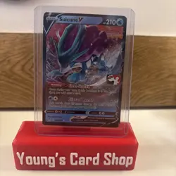 Suicune V 031/203 Prize Pack Series Cards Stamped Near Mint ULTRA RARE Pokemon - Image 1