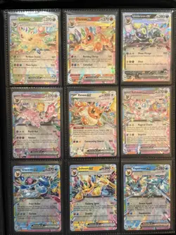 Eeveelution English EX 9 Card Set - Prismatic Evolutions - Umbreon Eevee - Image 1