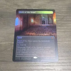 Magic: The Gathering Field of the Dead MKM Special Guest Foil Land Card - Image 1