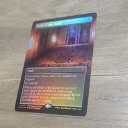 Magic: The Gathering Field of the Dead MKM Special Guest Foil Land Card - Image 2