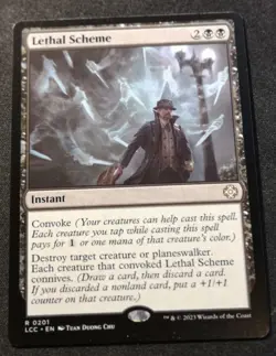 Lethal Scheme - LCC - MTG - NM - EN - 0201 - Image 1