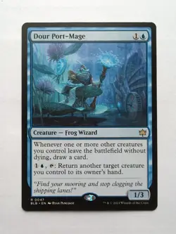 MTG Dour Port-Mage (BLB) Bloomburrow Regular Rare 47 - Image 1