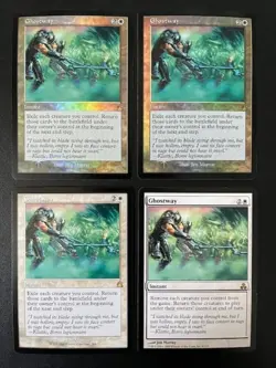 MTG- Ghostway x4 (Two are FOIL) - Image 1