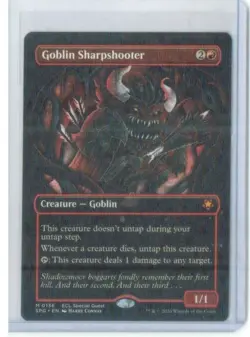 Magic The Gathering MTG Special Guests ECL Mythic Goblin Sharpshooter Pack Fresh - Image 1