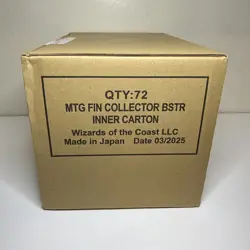 Magic: The Gathering Final Fantasy Collector Booster Box 6X - Case ( Sealed ) - Image 1