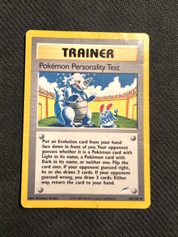 Pokemon Personality Test 102/105 Neo Destiny Regular MP - Image 1