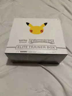 Pokemon Celebrations Elite Trainer Box English Pikachu TCG Sealed - Image 1
