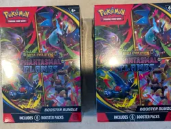Pokemon TCG *Mega Evolution Phantasmal Flames Booster Bundle Factory Seal 2 Pack - Image 1