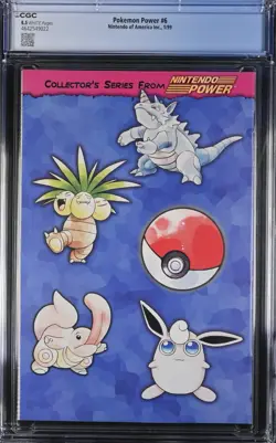 NINTENDO POKEMON POWER #6 - CGC 8.5 - VF+ MEWTWO COVER - Image 2