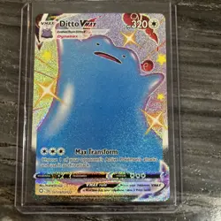 2021 Pokemon SWSH Shining Fates Ditto VMAX Shiny Vault #SV119/SV122 - Image 1