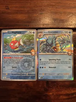 Pokemon TCG Misty’s Magikarp Reverse Holo 048/182 & Gyarados 049/182 Holo LOT! - Image 1