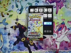 VERY HEAVY! GOD PACKUUU 22.32g Prismatic Evolutions Pokemon TCG Booster (SEALED) - Image 1