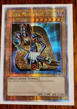 Yugioh Dark Magician Quarter Century Secret Rare LC01-EN005 Limited Edition NM - Image 1