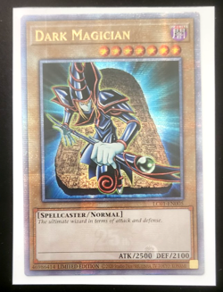 Yugioh Dark Magician Quarter Century Secret Rare LC01-EN005 Limited Edition NM - Image 2