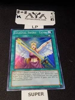 Celestial Sword - Eatos DRLG-EN011 Super Rare Unlimited Ediiton LP - YUGIOH - Image 1