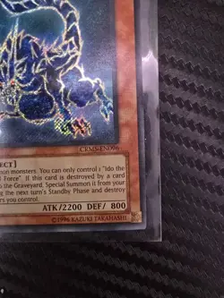 Yugioh: 1st Edition Ido the Supreme Magical Force (Secret Rare) CRMS-EN096 NM - Image 5