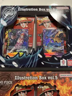 ONE PIECE Illustration Box Vol 5 & Vol 6 NEW PRB-02 OP-13 Bundle TCG - Image 3