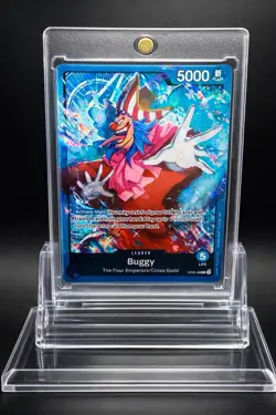 Buggy OP09-042 Leader | One Piece TCG - Deck 25 Blue English - Foil NM - Image 1