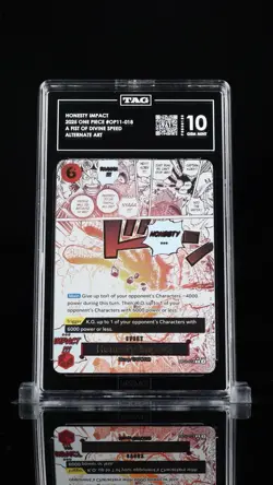 Honesty Impact OP11-018 One Piece a Fist of Divine Speed TAG 10 - Image 1