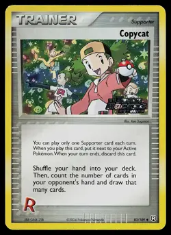 Pokemon Card - Copycat Team Rocket Returns 83/109 Uncommon Reverse Holo Stamped - Image 1