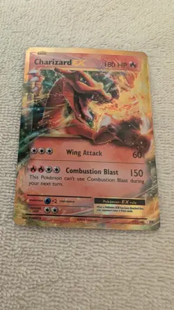 Pokemon TCG XY Evolutions Charizard EX 12/108 Ultra Rare, Near Mint Holo Card - Image 1