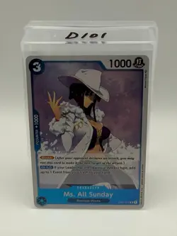 OP01-079 Ms. All Sunday Rare English One Piece TCG Card Romance Dawn - Image 1