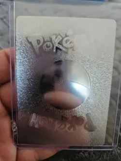 M Mimikyu EX Silver Foil Fan Art Vinyl Collector Pokemon Card 159/300 - Image 2