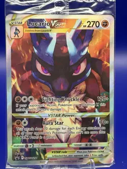 Lucario VSTAR SWSH291 Sword & Shield Promo Card Sealed - Image 1