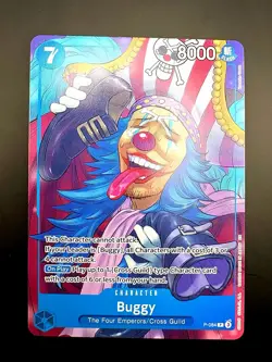 Buggy P-084 Promo Card | One Piece TCG: Blue Buggy English - NM - Image 2