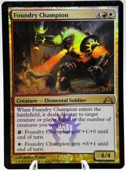 Foundry Champion 165/249 Prerelease Promo Foil Gatecrash MTG MP - Image 1