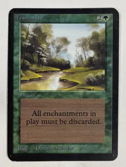 Tranquility Alpha MP Moderate Play MTG Magic The Gathering - Image 1