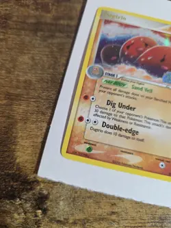 Pokemon TCG Dugtrio Reverse Holo 5/100 EX Crystal Guardians 2006 - Image 3