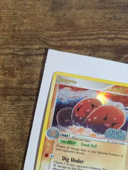 Pokemon TCG Dugtrio Reverse Holo 5/100 EX Crystal Guardians 2006 - Image 4
