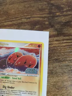 Pokemon TCG Dugtrio Reverse Holo 5/100 EX Crystal Guardians 2006 - Image 5