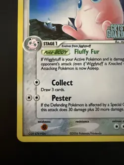 Pokemon TCG Crystal Guardians Wigglytuff 13/100 Stamped Reverse Holo Near Mint - Image 5