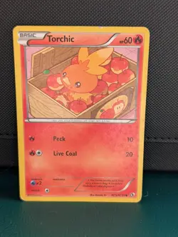 Pokemon Torchic RC5/RC25 LTR Legendary Treasures LP - Image 1