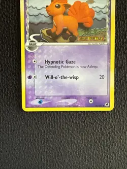 Pokemon Card - Vulpix Dragon Frontiers 70/101 Common Reverse Holo Stamped - Image 3