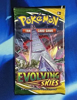 Pokemon 2021 Sword & Shield Evolving Skies Booster Pack Duraludon Nm M Umbreon - Image 1