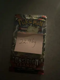 VERY HEAVY! 22.46Gram Obsidian Flames Pokemon TCG Factory Sealed Booster Pack!!! - Image 3