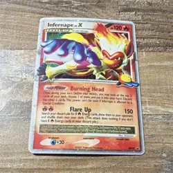 Pokemon TCG Infernape LV.X DP10 Diamond & Pearl Promo Holo Level-Up - Image 1