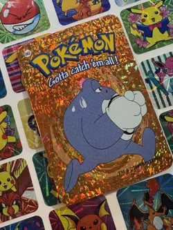 Pokemon 151 Vintage Pocket Monsters Vending HOLO Prism Sticker 2000 Nintendo - Image 1
