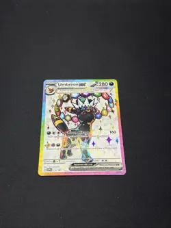 Pokemon TCG Umbreon EX SVP 176 Scarlet Violet Promo Full Art Near Mint - Image 1