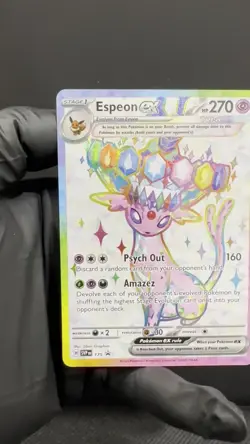 Espeon ex 175 Black Star Promo SVP NM Prismatic Evolutions Pokemon TCG C125 - Image 2