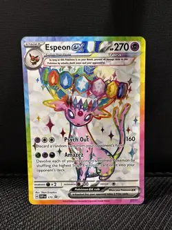 Espeon ex 175 Black Star Promo SVP NM Prismatic Evolutions Pokemon TCG C125 - Image 4